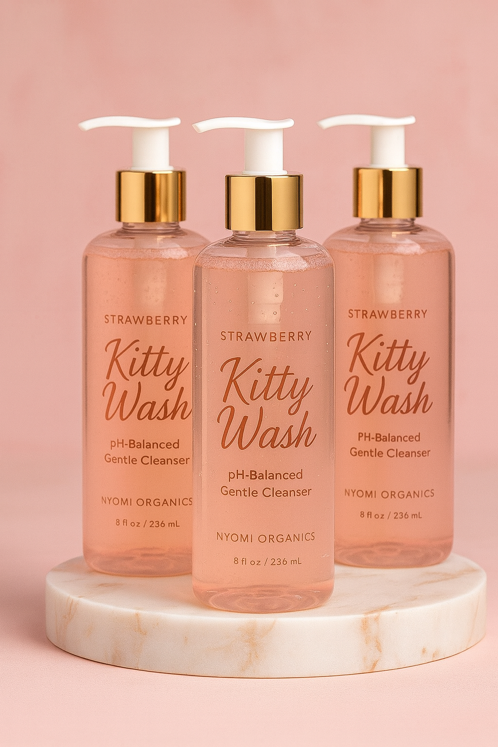 Lick Me Strawberry Kitty Gel Trio